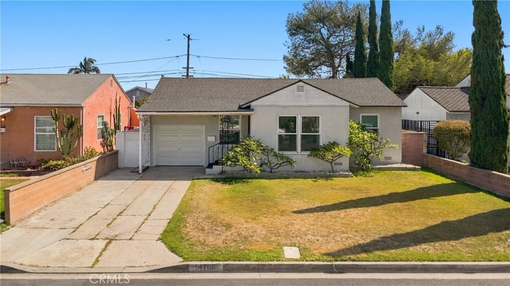 Just Listed: Updated Gardena Home with Private Backyard — exterior view