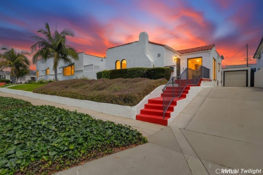 Just Sold: Charming Spanish Home Near West Harbor — exterior view