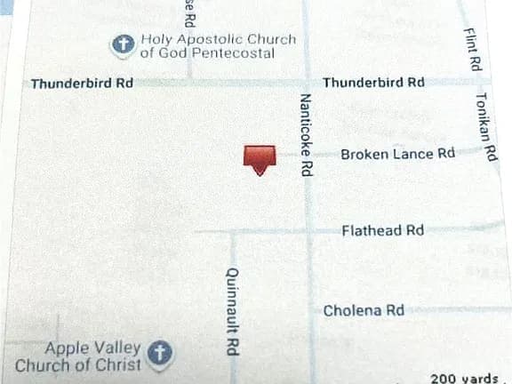 Just Listed: Buildable 0.48-Acre Lot in Apple Valley — exterior view