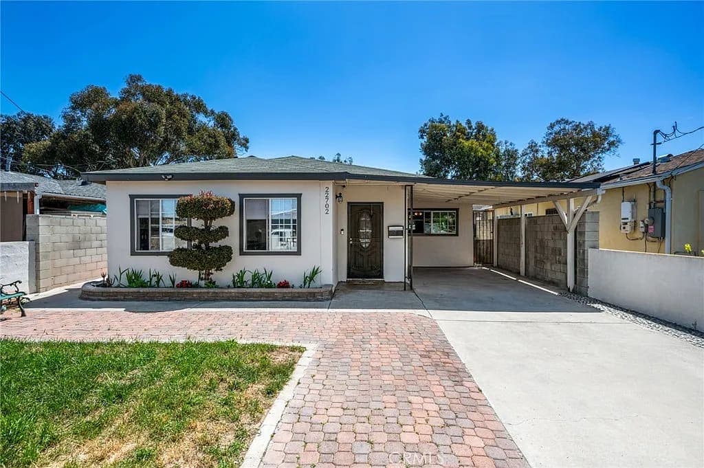 SOLD! Updated Torrance Home with ADU — exterior view