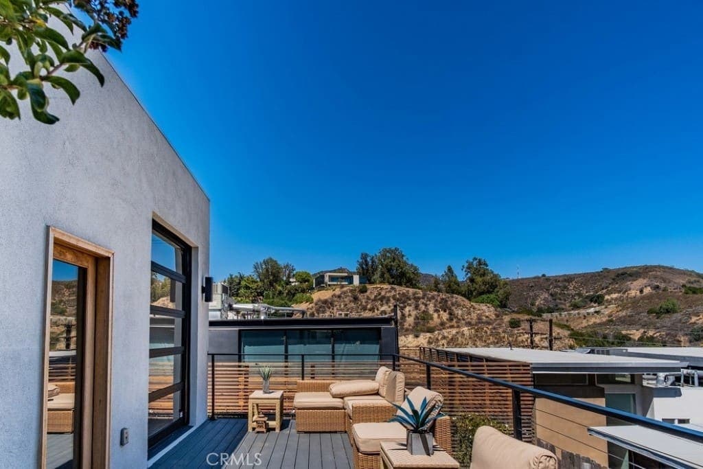 Just Listed | Private Hollywood Hills Retreat — exterior view