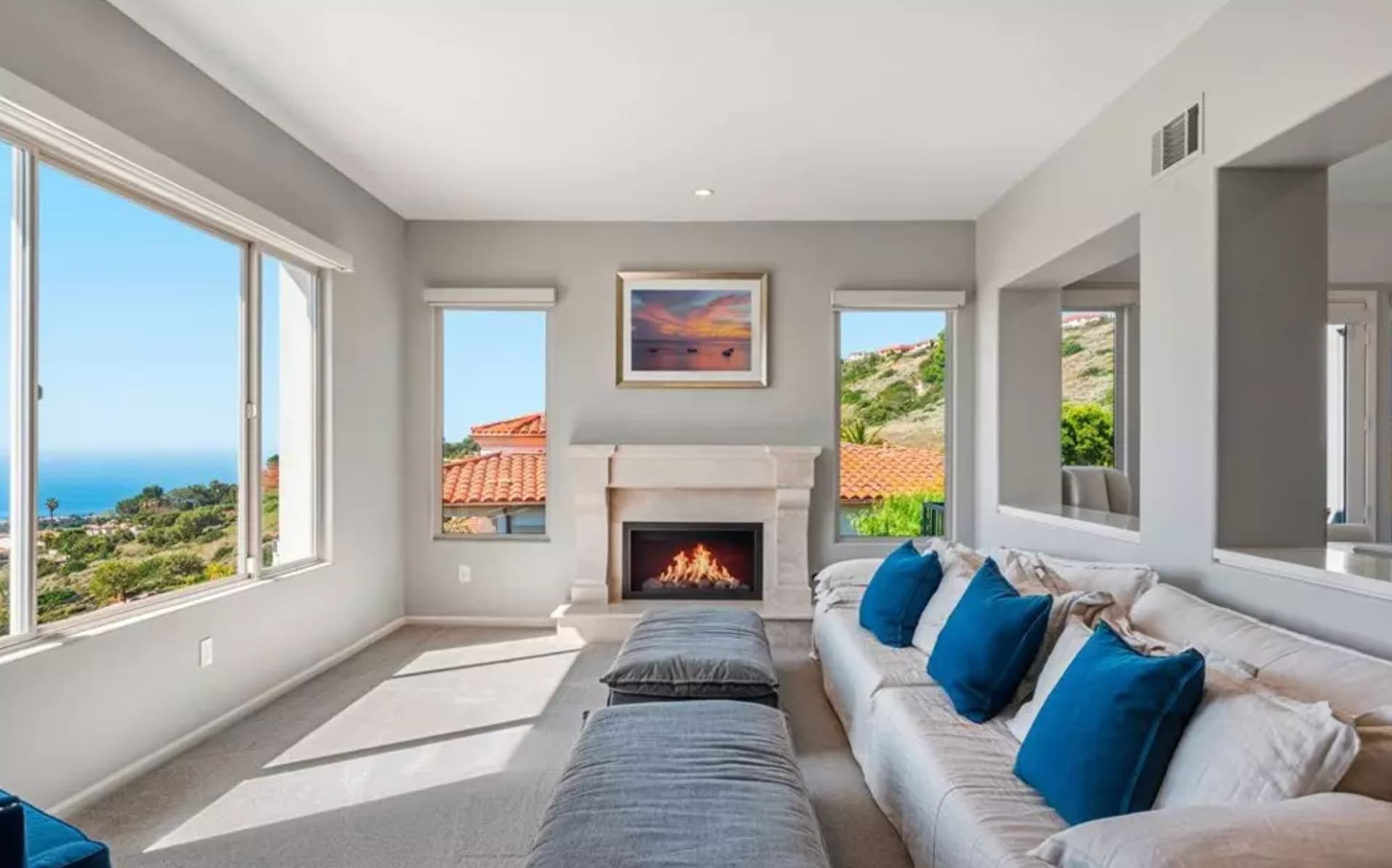 Spanish-style Residence with Sweeping Ocean and Catalina Island Views — gallery photo 5
